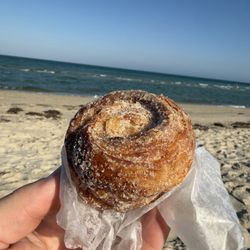 Wicked Island Bakery - Morning Bun by the beach