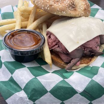 Kelly's - The roast beef large with fries - Seafood Near Me - Bradenton, Florida Kelly's - The roast beef large with fries - Seafood Near Me - Bradenton, Florida