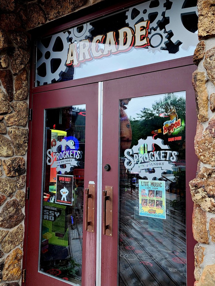 Sprockets Fun Foundry - the front door of a store - outside, shows storefront - Virtual Reality Centers Near Me - Keystone, South Dakota Sprockets Fun Foundry - the front door of a store - outside, shows storefront - Virtual Reality Centers Near Me - Keystone, South Dakota