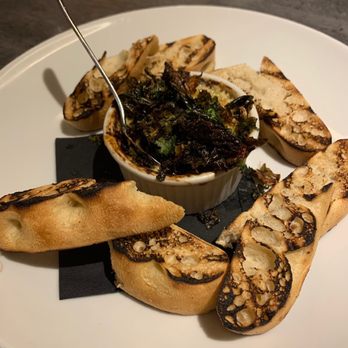 402 eat + drink - Brussels sprout and artichoke dip - American Near Me - Omaha, Nebraska 402 eat + drink - Brussels sprout and artichoke dip - American Near Me - Omaha, Nebraska