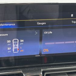 Check out that oil life!