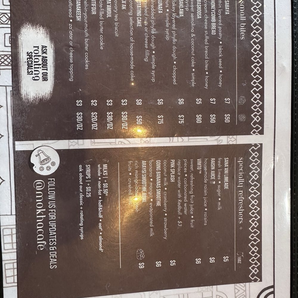Mokha Cafe - Menu - Coffee & Tea Near Me - Bakersfield, California Mokha Cafe - Menu - Coffee & Tea Near Me - Bakersfield, California