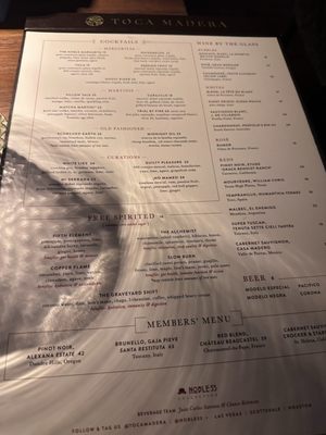 Menu photo 3 Toca Madera Houston, TX Menu photo 3 Toca Madera Houston, TX
