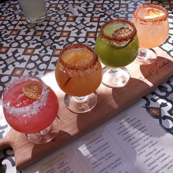 Casa Frida - Margarita flight. All of them were amazing - Wine Tasting Room Near Me - Ensenada, BCN Casa Frida - Margarita flight. All of them were amazing - Wine Tasting Room Near Me - Ensenada, BCN