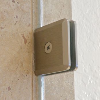 Design In Elegance - Brushed nickel glass wall clips - Glass & Mirrors Near Me Design In Elegance - Brushed nickel glass wall clips - Glass & Mirrors Near Me