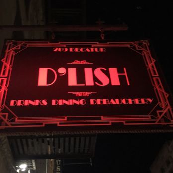 DLish - a neon sign for a restaurant - Adult Entertainment Near Me - New Orleans, Louisiana DLish - a neon sign for a restaurant - Adult Entertainment Near Me - New Orleans, Louisiana