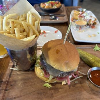 Finney's Crafthouse - Burbank - The Finney Burger - New American Near Me - Burbank, California Finney's Crafthouse - Burbank - The Finney Burger - New American Near Me - Burbank, California