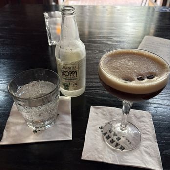 Harry's Bar - Hop water and Espresso Martini - Sports Bars Near Me - San Francisco, California