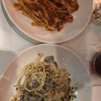 Pasta Beach - Tagliatelle fungi and bolognese - Pizza Near Me - Providence, Rhode Island
