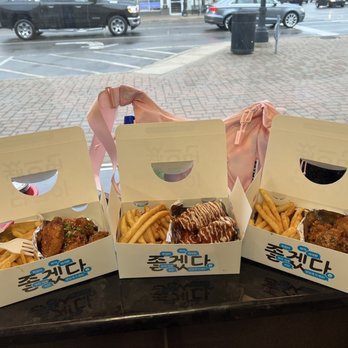 Noori Chicken/ Pocha - three combo orders - Korean Near Me - Clawson, Michigan