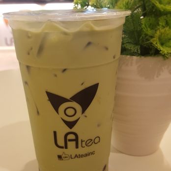 V-tea - Matcha milk tea with boba - Bubble Tea Near Me - Cypress, Texas