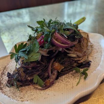 La' Shukran - Charred cabbage - Middle Eastern Near Me - Washington, DC, District of Columbia