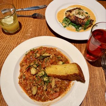Zydeco Kitchen & Cocktails - Shrimp, Andouille & Crawfish Jambalaya and Redfish (Grilled or Blackened) - New American Near Me - Bend, Oregon Zydeco Kitchen & Cocktails - Shrimp, Andouille & Crawfish Jambalaya and Redfish (Grilled or Blackened) - New American Near Me - Bend, Oregon