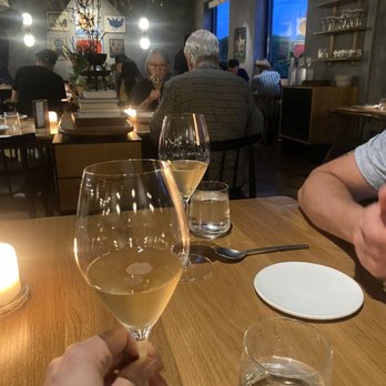 Audrey - Non-alcoholic champagne toast offered by the sweet staff! - American Near Me - Nashville, Tennessee
