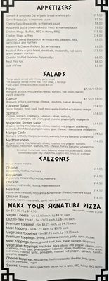 Menu photo 6 Magazine Pizza New Orleans, LA Menu photo 6 Magazine Pizza New Orleans, LA