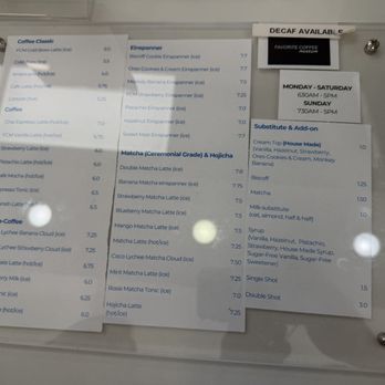 Favorite Coffee Museum - Menu - Coffee & Tea Near Me - Whittier, California