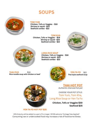 Menu photo 5 Pattaya Thai Honolulu, HI