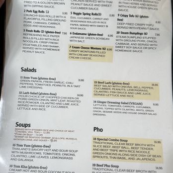 Kumu Thai Restaurant - Menu - Thai Near Me - Tulsa, Oklahoma