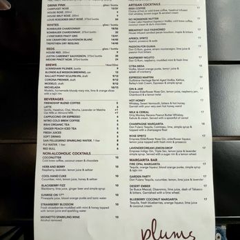 Plums Cafe - Drink menu - Breakfast & Brunch Near Me - Costa Mesa, California Plums Cafe - Drink menu - Breakfast & Brunch Near Me - Costa Mesa, California