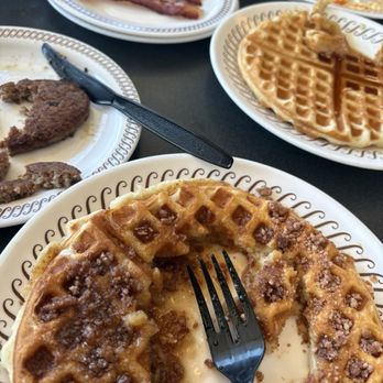 Waffle House - Northgate Dr - Cinnamon crunch waffle - Breakfast & Brunch Near Me - Irving, Texas Waffle House - Northgate Dr - Cinnamon crunch waffle - Breakfast & Brunch Near Me - Irving, Texas