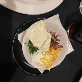 Gorats Steak House - Baked potato toppings - Steakhouses Near Me - Omaha, Nebraska