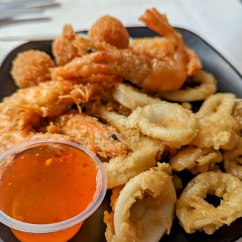 Kim Son - Fried salted shrimp, calamari and fish ball - Vietnamese Near Me - Houston, Texas