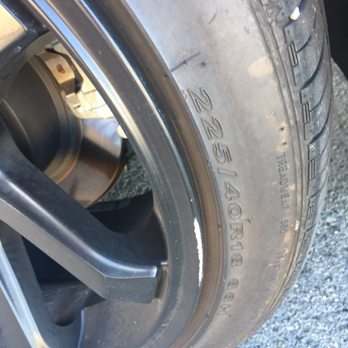 Tire Express - Before, running on threads!! - Tires Near Me - Santa Ana, California