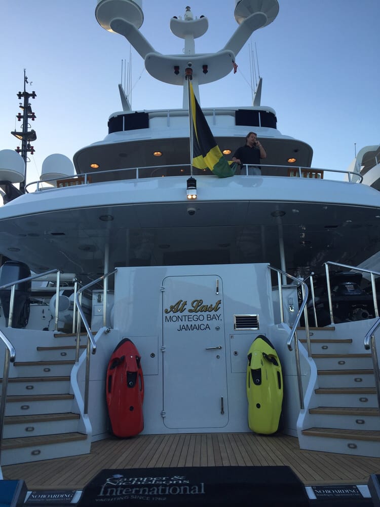 "At Last" Yacht Logo