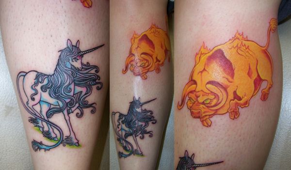 media and entertainment inspired tattoos - Some of the tattoos that pay respect to the entertainment and media that have shapd our lives.