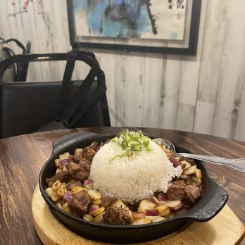 Jiang's Kitchen - Sizzling Rice Cumin Flavor with beef - Chinese Near Me - New York, New York