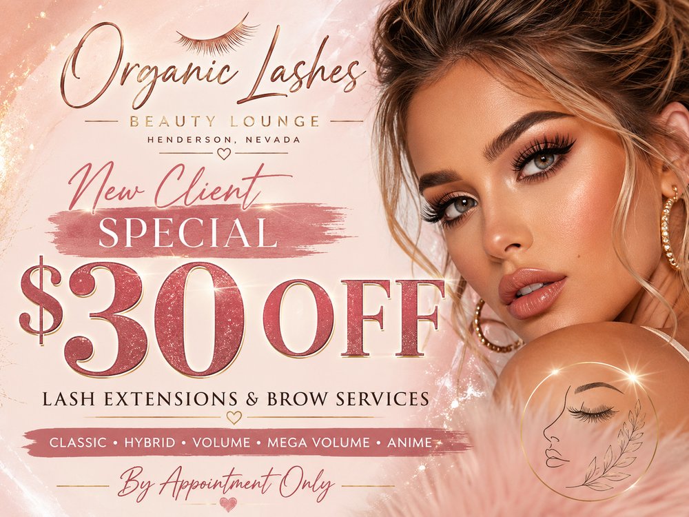 Organic Lashes Beauty Lounge Logo