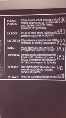 Menu photo 3 Mi Barrio Buenos Aires, C