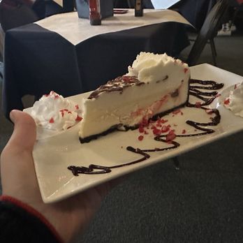 Ervs Mug - Slice of peppermint cheesecake which is a seasonal offering - American Near Me - Oak Creek, Wisconsin