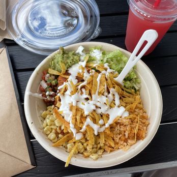 Wildbird - Tostada bowl unmixed - Chicken Shop Near Me - Culver City, California