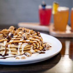 Brunch House - Cookie dough pancakes!