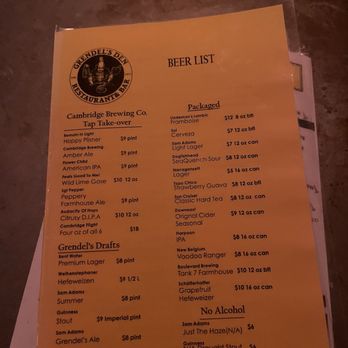 Grendel's Den Restaurant & Bar - Bars Near Me - Cambridge, Massachusetts