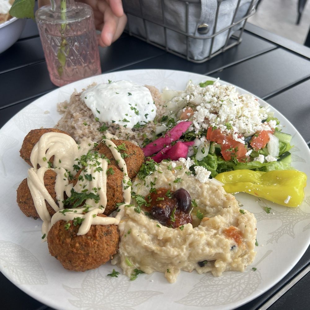 Mr Gyros - Falafel Plate - Mediterranean Near Me - Seattle, Washington Mr Gyros - Falafel Plate - Mediterranean Near Me - Seattle, Washington