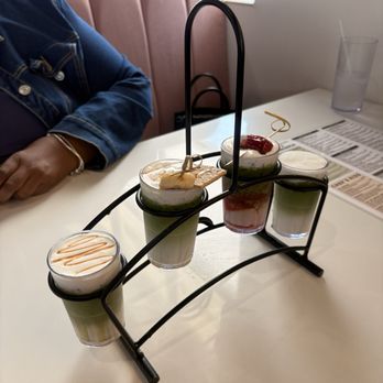 Egg And Berry Cafe - Matcha flight - Breakfast & Brunch Near Me - Orland Park, Illinois Egg And Berry Cafe - Matcha flight - Breakfast & Brunch Near Me - Orland Park, Illinois