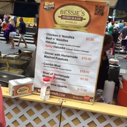 Bessie's Homemade Noodles food offerings Bessie's Homemade Noodles food offerings