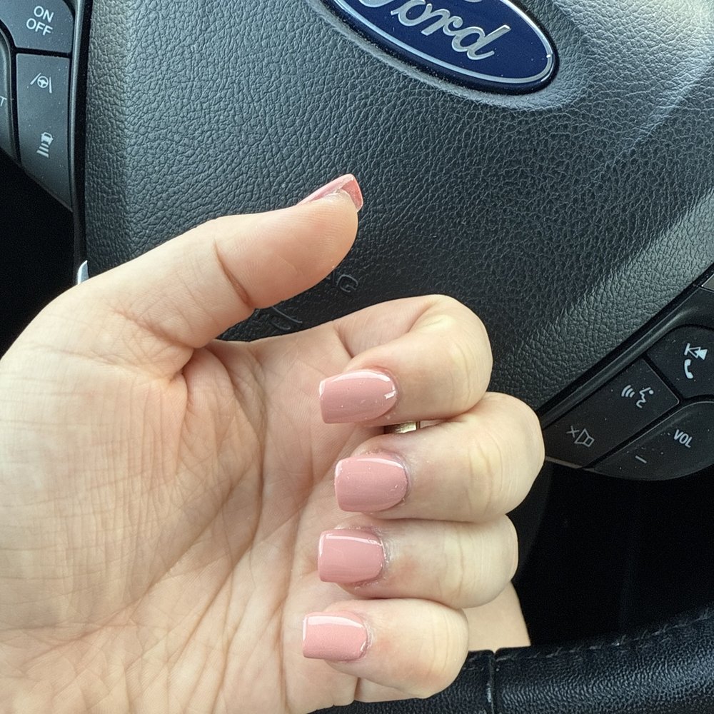 7 Star Nails - After he fixed them! He is the best!! - Nail Salons Near Me - Spring, Texas