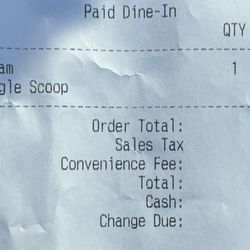 Paid almost $7 for a SMALL