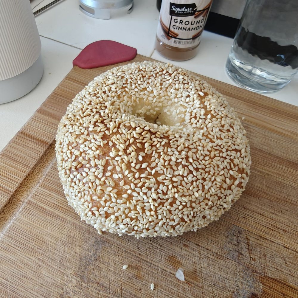 Carmela's Bakehouse - Sesame seed bagel - Bakeries Near Me - Simi Valley, California