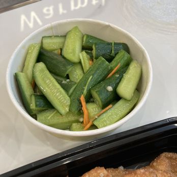 Nan Xiang Express  - Cucumber Salad w. Garlic Vinaigrette - Shanghainese Near Me - Boston, Massachusetts