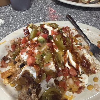 Smoked Creations BBQ - Loaded homemade potato chip nachos - Barbeque Near Me - Ottawa, Kansas Smoked Creations BBQ - Loaded homemade potato chip nachos - Barbeque Near Me - Ottawa, Kansas