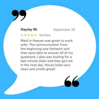 MAID IN HEAVEN CLEANING SERVICES - Updated January 2025 - 10 Photos