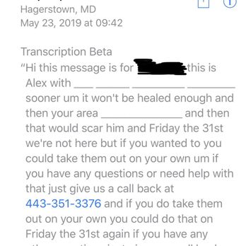 Anne Arundel Dermatology - Hagerstown - They notify me I could take my stitches out on my own, but wouldn't confirm with my primary doctor so they could remove them. Nice. - Dermatologists Near Me - Hagerstown, Maryland