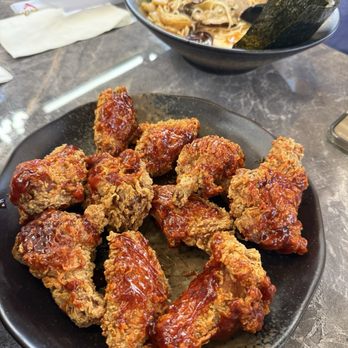 Michi Ramen & Tsaocaa - Korean Fried Wings with Hot & Spicy Sauce - Ramen Near Me - Orlando, Florida