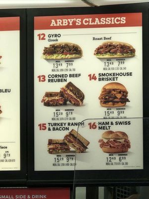 Menu photo 6 Arby's Waipahu, HI