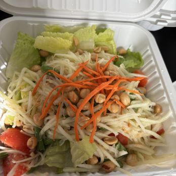 Thai Thai - Generous portion of papaya salad - Thai Near Me - Hanford, California Thai Thai - Generous portion of papaya salad - Thai Near Me - Hanford, California