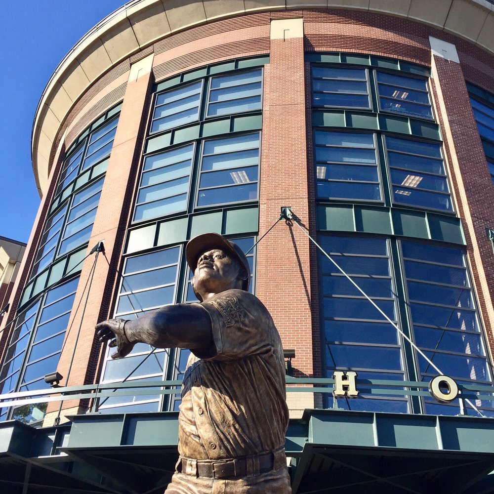 T-Mobile Park - Ken Griffey Jr. Statue near Home Plate Gate - Stadiums & Arenas Near Me - Seattle, Washington T-Mobile Park - Ken Griffey Jr. Statue near Home Plate Gate - Stadiums & Arenas Near Me - Seattle, Washington
